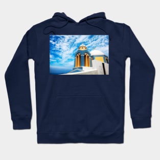 Santorini Greek Orthodox Church Hoodie